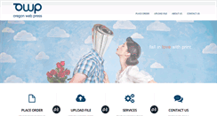 Desktop Screenshot of oregonwebpress.com